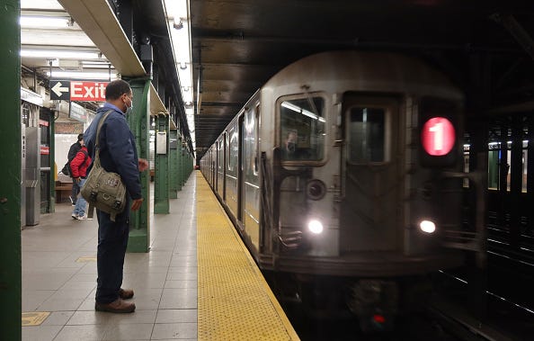 1 subway train