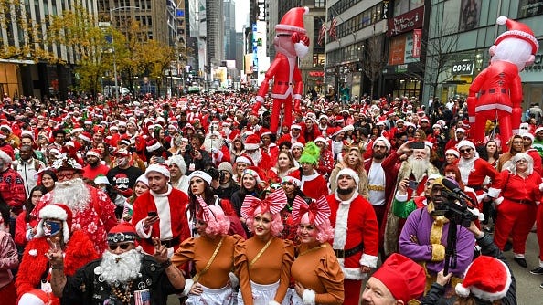 You better watch out: Santacon makes boozy return; MTA bans alcohol on LIRR, Metro-North