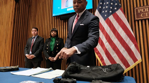Adams says shootings a 'national crisis' as mayors kick off Gun Violence Awareness Month