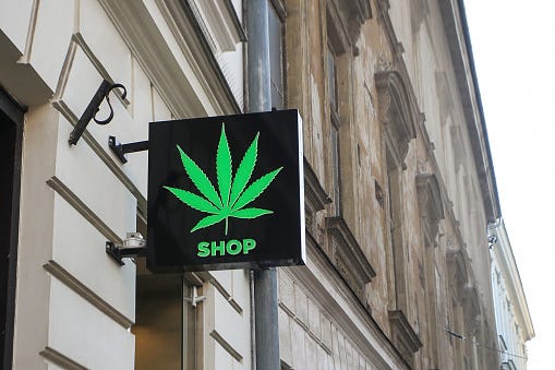 marijuana retail shop 