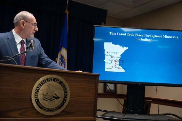 U.S. Attorney Andrew Luger announced a significant COVID-related fraud case based in Minnesota, Tuesday, September 20, 2022 Minneapolis, Minn. 