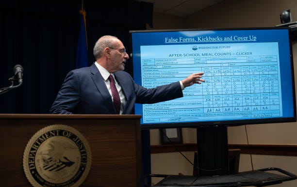 Former U.S. Attorney Andrew Luger announcing the initial findings after a massive fraud case was uncovered during the pandemic, tied to Feeding Our Future in September, 2022.