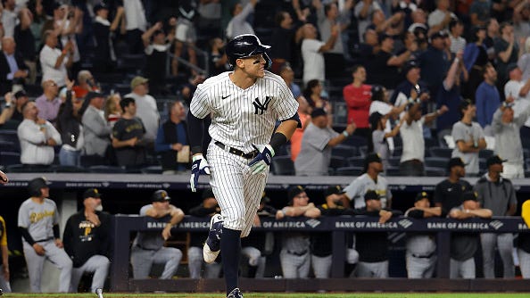 Here's how much Aaron Judge's 60th home run ball is worth
