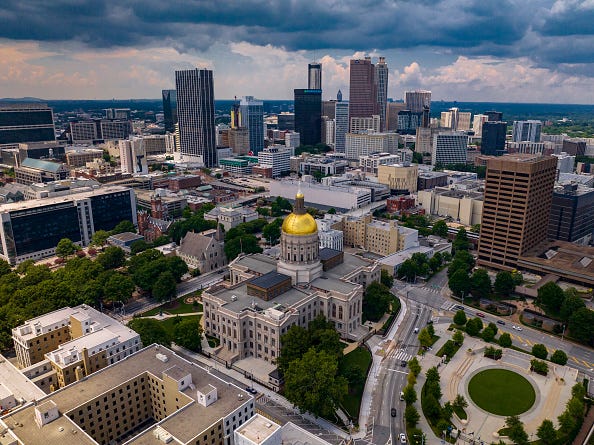 Atlanta, curfew, violence