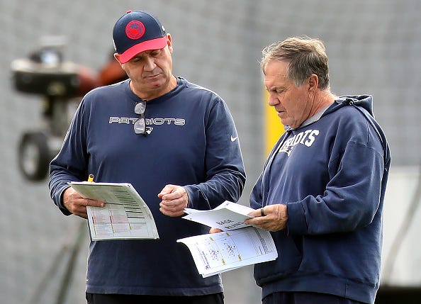 Bill O'Brien and Bill Belichick