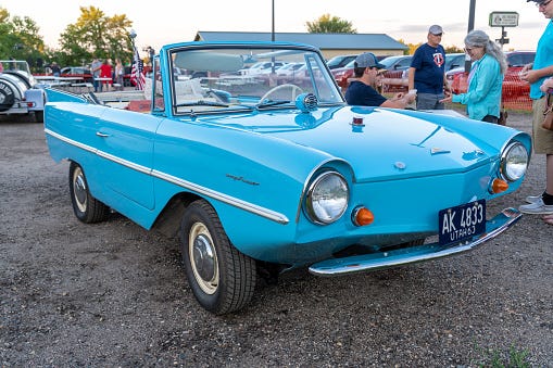 Back to the 50's car