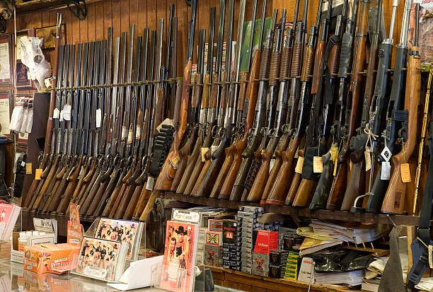 Gun sale applications are  on hold because of  computer  upgrade
