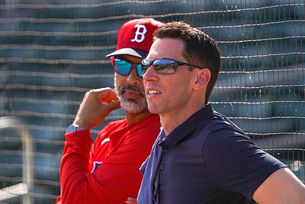 Alex Cora and Craig Breslow