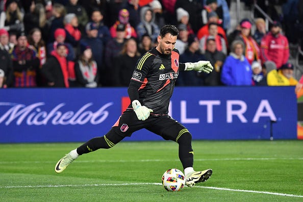 Roman Burki #1 of St. Louis City SC
