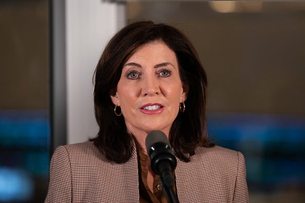 New York Governor Kathy Hochul