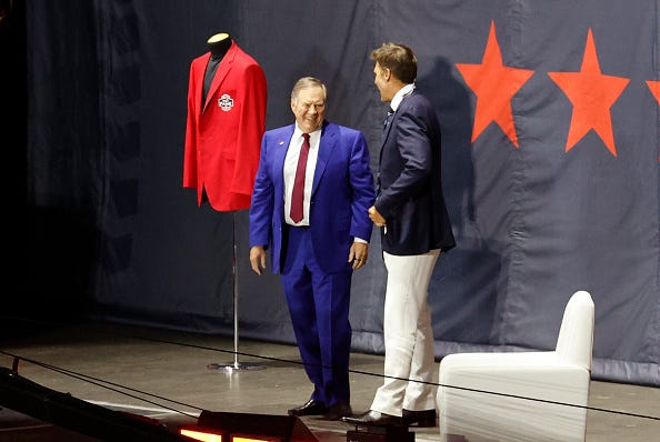 Bill Belichick and Tom Brady