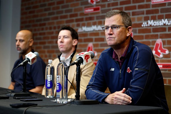 Sam Kennedy, Craig Breslow and Alex Cora