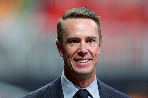 Former Atlanta Falcons quarterback Matt Ryan