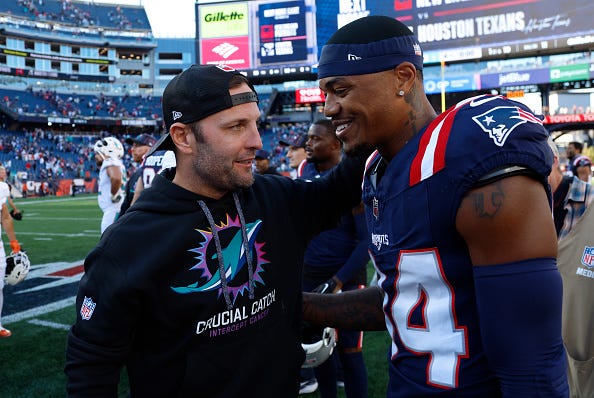 Wes Welker and Kendrick Bourne
