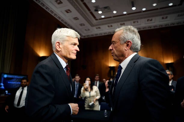 Health and Human Services Secretary RFK Jr. and Louisiana Senator Bill Cassidy