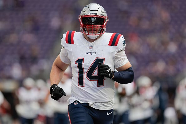 7 Patriots ruled out for Sunday, 2 listed as questionable