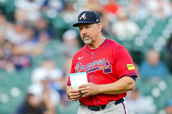Atlanta Braves bench coach Walt Weiss
