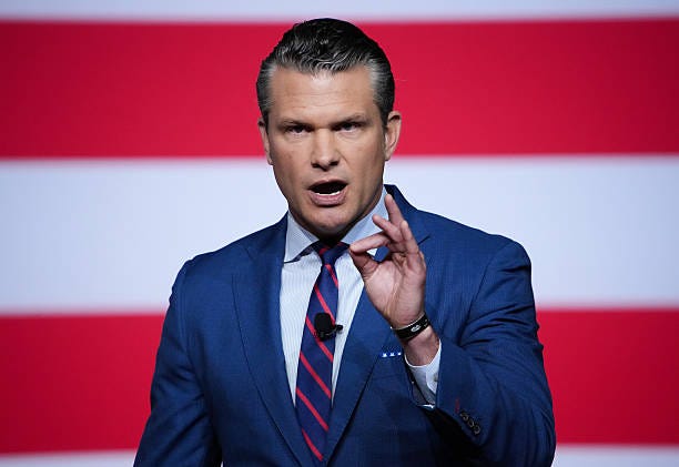 Pete Hegseth addresses US military