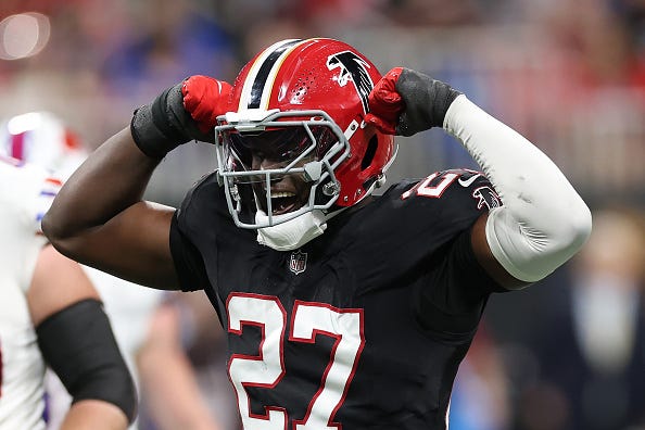 Atlanta Falcons Edge Rusher James Pearce Jr.