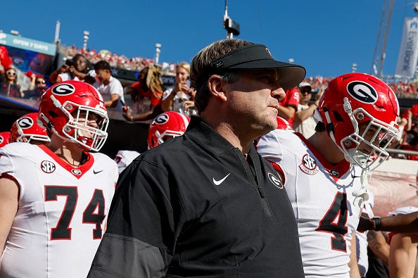 Georgia Bulldogs Head Coach Kirby Smart