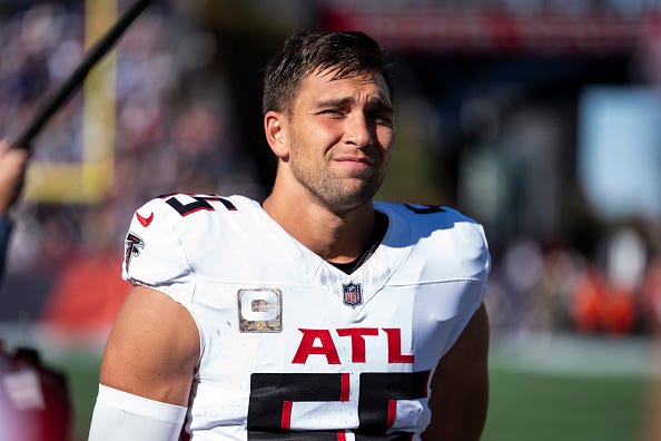 Atlanta Falcons Linebacker Kaden Elliss