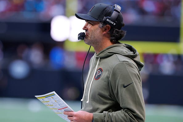 Atlanta Falcons Offensive Coordinator Zac Robinson