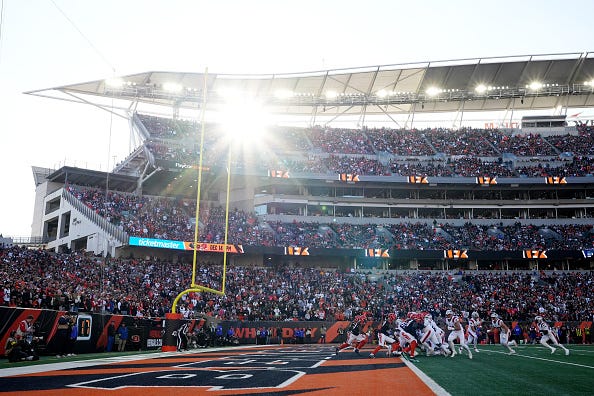 New England Patriots and Cincinnati Bengals