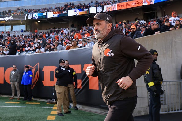 Cleveland Browns Head coach Kevin Stefanski