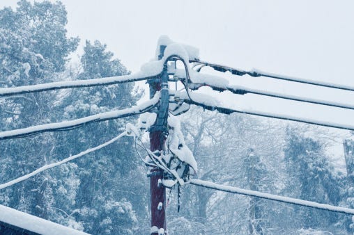 Winter power event