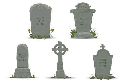 headstones