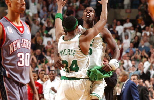 Paul Pierce and Eric Williams