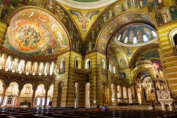 Interior of Saint Louis Cathedral