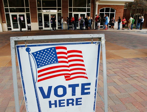 Election, Georgia, Primary