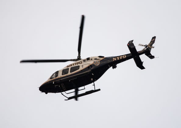 NYPD helicopter