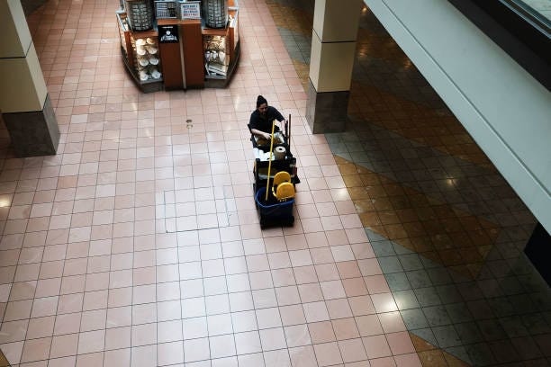 Janitor, Cleaning Crew, Labor, Big Box Retailers