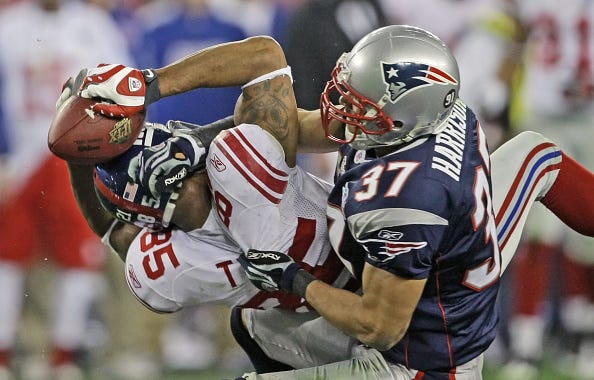 David Tyree and Rodney Harrison