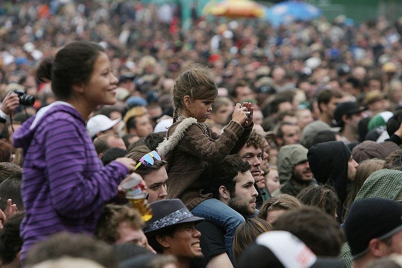 Hardly Strictly Bluegrass crowd
