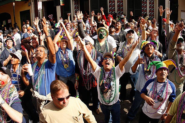 French Quarter Mardi Gras