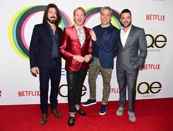 Jai Rodriguez, Kyan Douglas, Thom Filicia, Carson Kressley