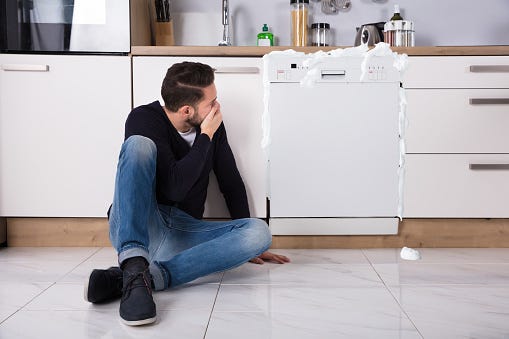 Broken Dishwasher