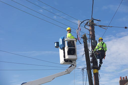 Power lines