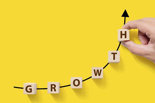 Strong growth