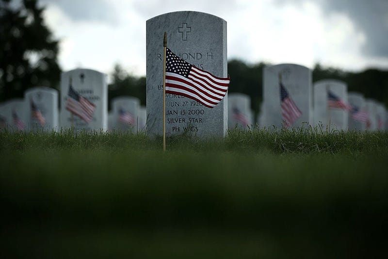 21 American flags stolen from US veterans’ graves on Fourth of July and burned: