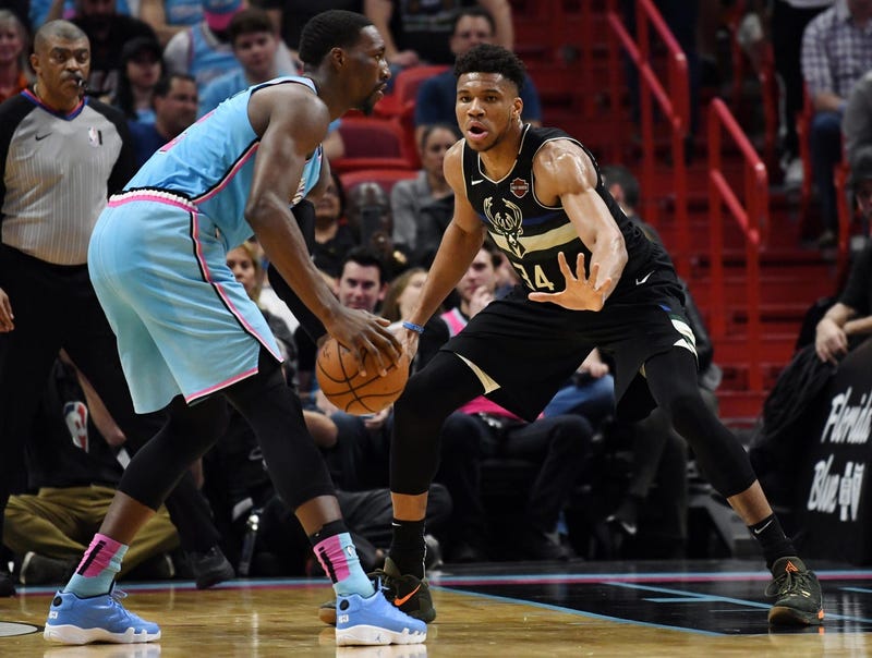 Giannis covering Bam