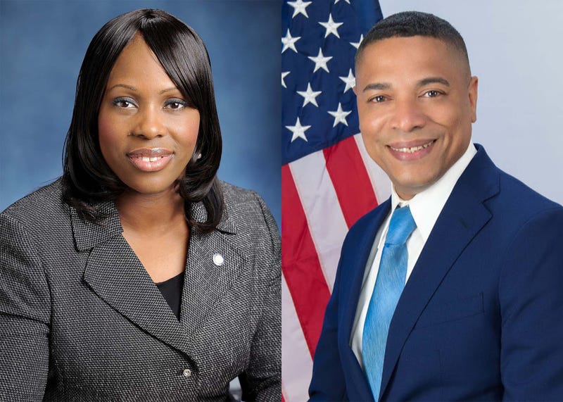Bronx Borough President Candidates Vanessa L. Gibson (l) and Samuel Ravelo (r)