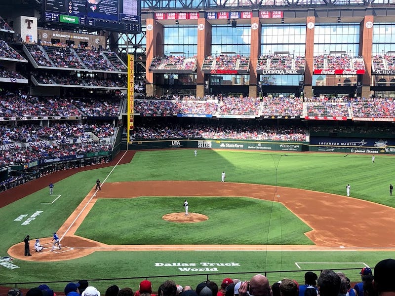 Texas Rangers open home schedule for 50th anniversary season Monday