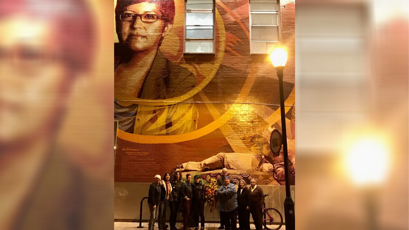 Gloria Casarez mural