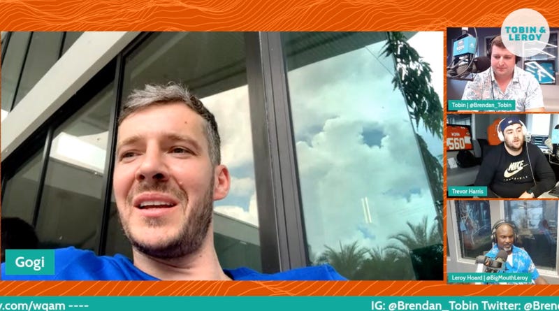 Goran Dragić with Tobin and Leroy
