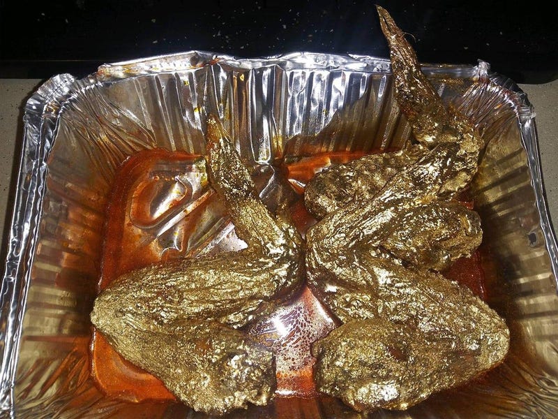 Gold wings