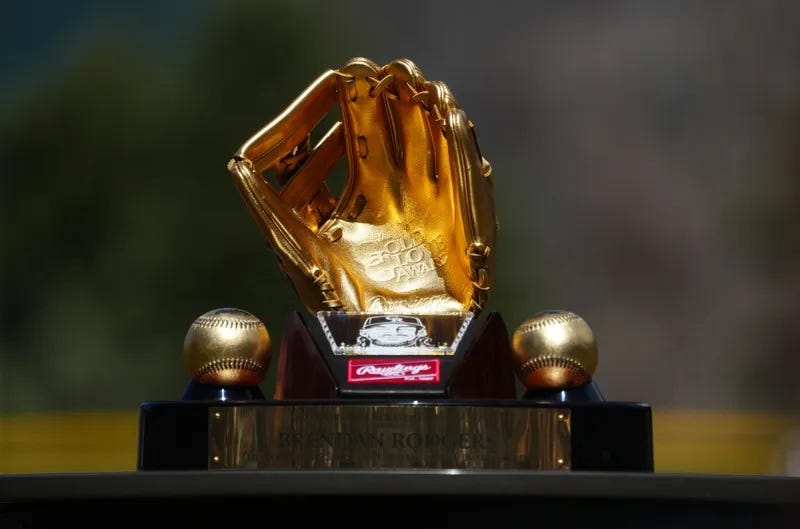 Gold Glove award